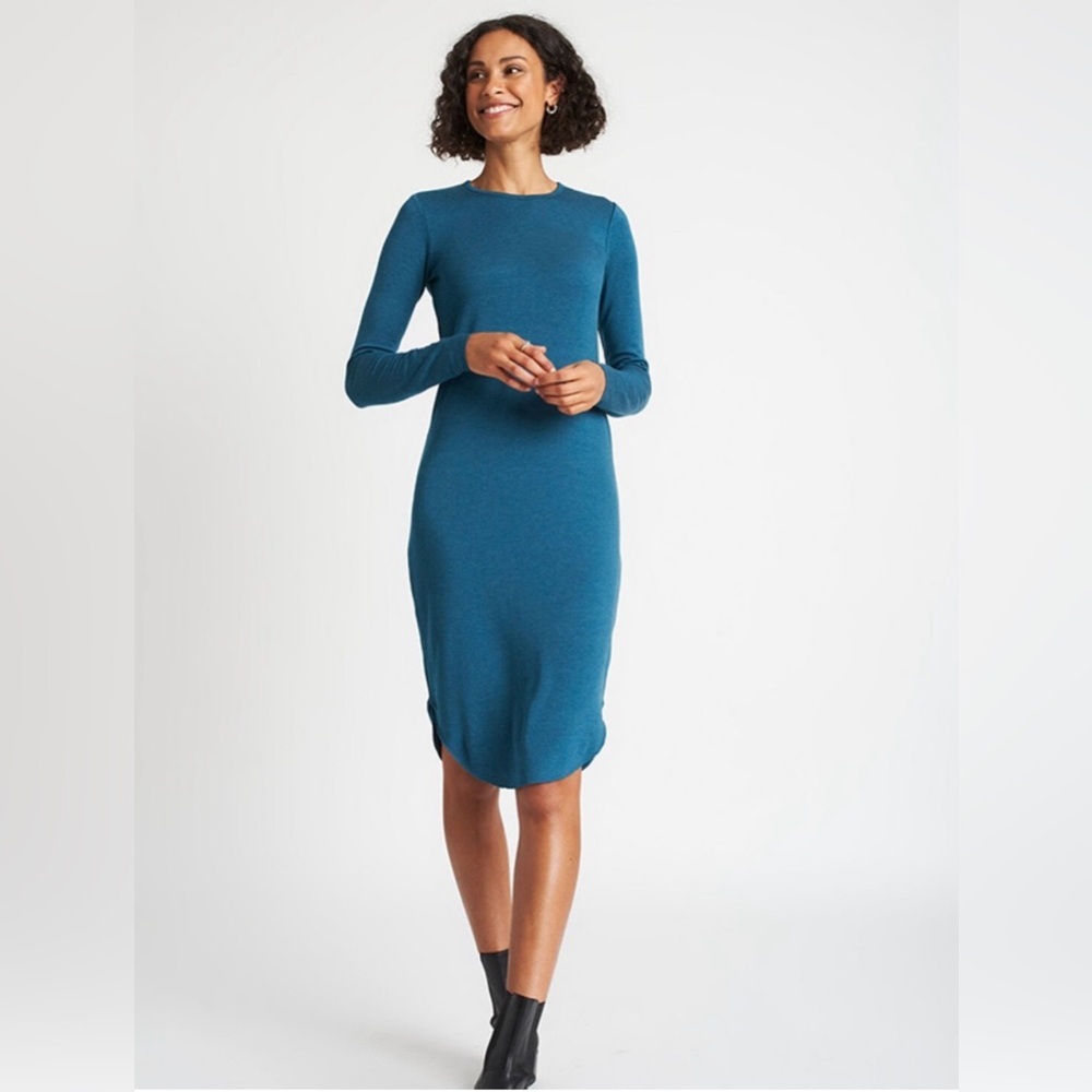 Kit and Ace Good Feels Brushed Crewneck Dress size small